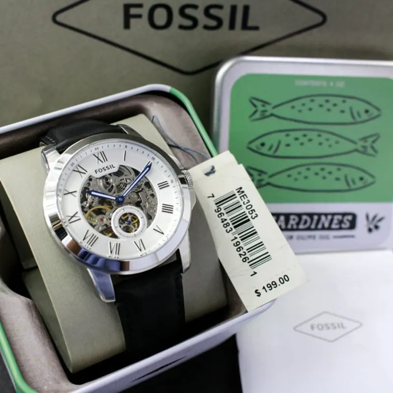 Fossil Grant Automatic Skeleton Men's Watch | ME3053